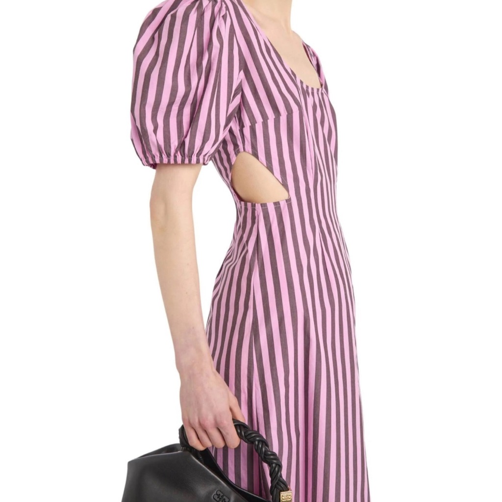 Ganni Bonbon Maxi Dress